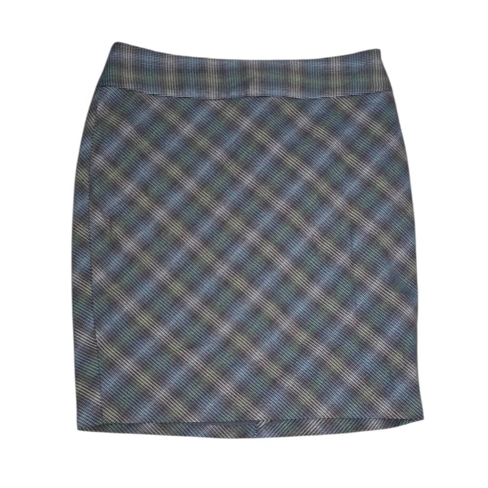 The Limited Gray Psychedelic Houndstooth Women's Stretch Pencil Skirt Size 6